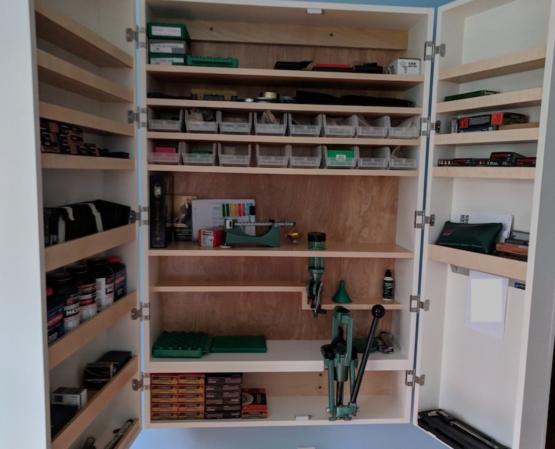 Reloading Cabinet